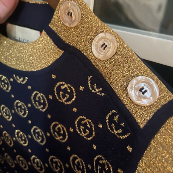 Gucci wool blend jacquard dress - Picture 3 of 3